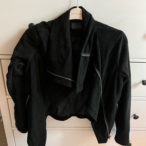 SL8 Black Suede Jacket Size M. Worn maybe twice